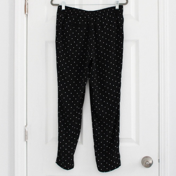 POLKA DOT MID RISE PANTS | CYNTHIA ROWLEY - Picture 3 of 8